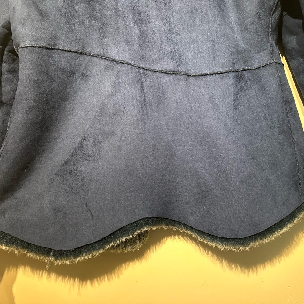 Cecil Gee Suede/Faux Fur Jacket L-XL - Picture 8 of 11